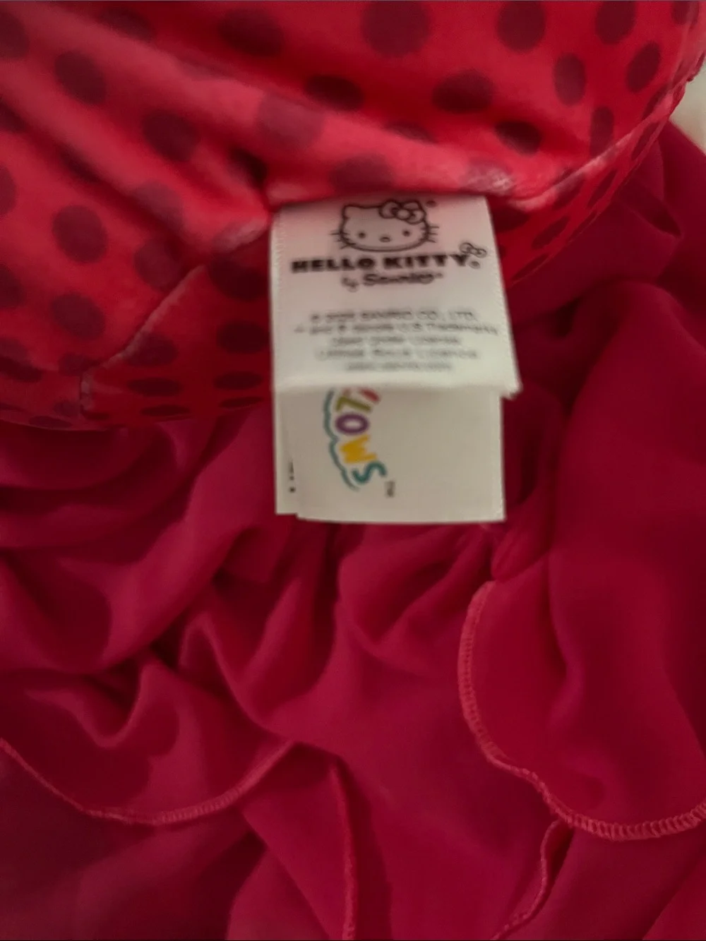 NWT Hello Kitty Squishmallows genuine Sanrio, 12”